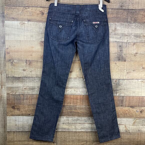 Hudson W170DCA Straight Leg Jeans Flap Pocket Dark Blue Size 29 - Picture 5 of 13